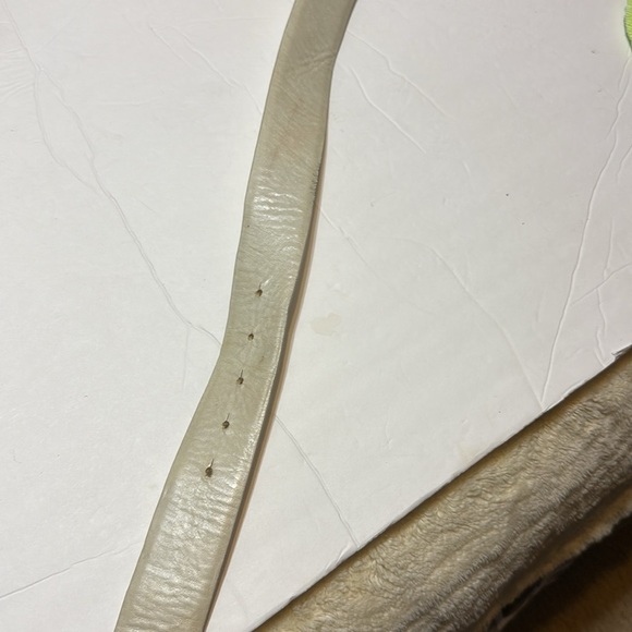 Vintage Claudio Orciani leather belt main image 6